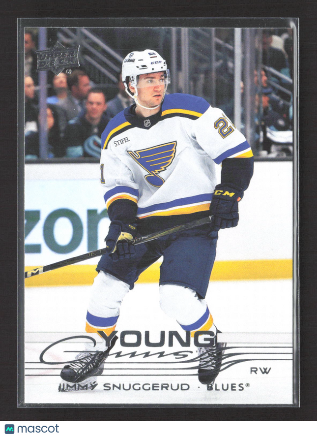 2025 Upper Deck Series 1 Young Guns Jimmy Snuggerud #207