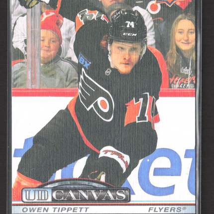 2025 Upper Deck Series 1 UD Canvas Owen Tippett #C-49