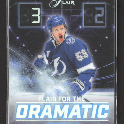 2025 Fleer Flair Flair For The Dramatic Jake Guentzel #FTD-11 Spectrum