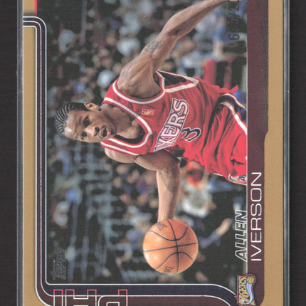 2025 Topps Flagship Allen Iverson #253 Gold /2025