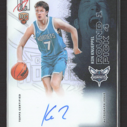 2026 Topps Signature Class Basketball Kon Knueppel #RCC-KK RC Auto