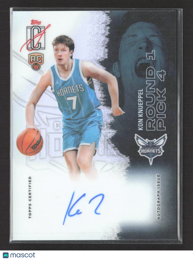 2026 Topps Signature Class Basketball Kon Knueppel #RCC-KK RC Auto