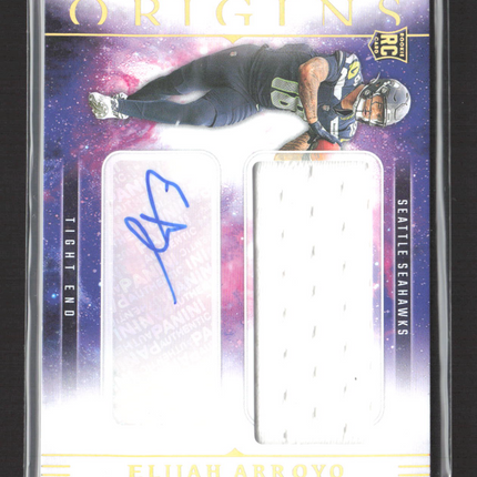 2025 Panini Origins Elijah Arroyo #RJJ-EAO Jersey Patch RC Auto