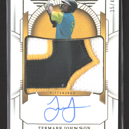 2024 Panini National Treasures Termarr Johnson #PMS-TJ Patch 35/49 Auto