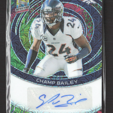 2023 Panini Spectra Prizm Champ Bailey #SIG-CBA /25 Auto