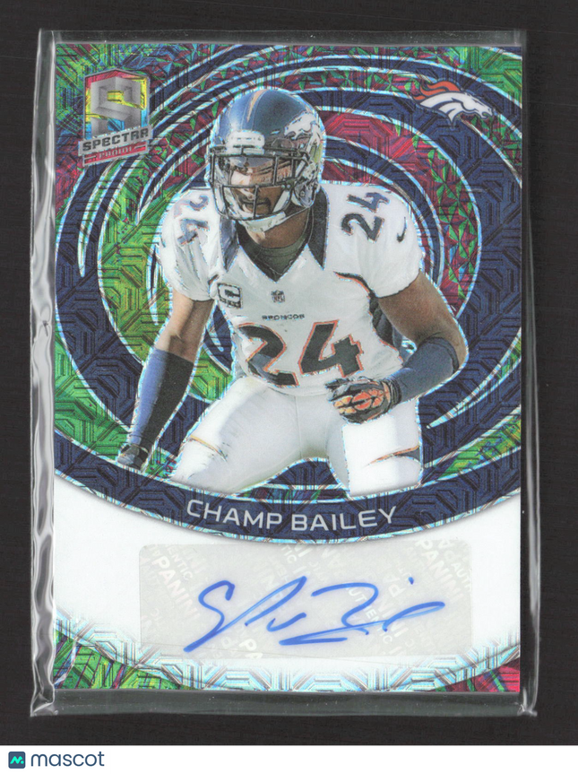 2023 Panini Spectra Prizm Champ Bailey #SIG-CBA /25 Auto