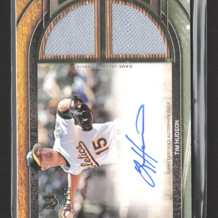 2025 Topps Museum Collection Tim Hudson #SPDRA-TH Jersey Auto /50