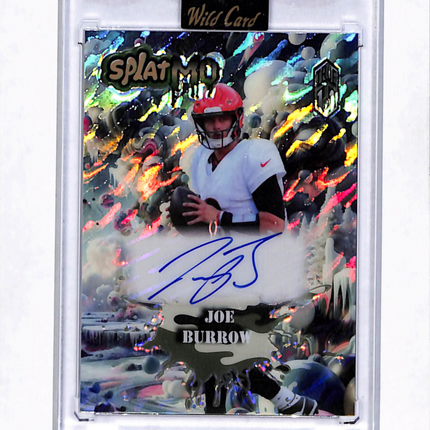 2025 Wild Card Splat Mo Joe Burrow #SPMOA2-JB Auto 1/1