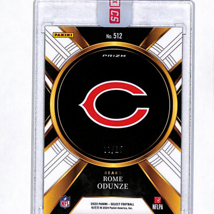 2023 Panini Select Prizm Rome Odunze #512 Tie Dye XRC 11/25