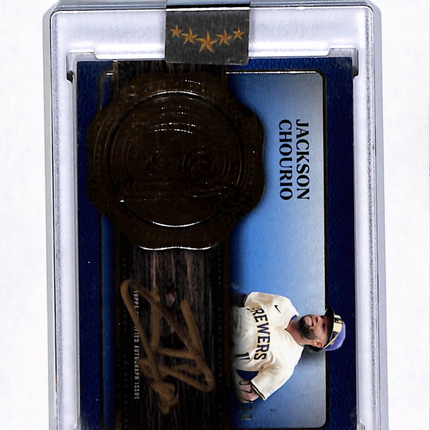 2025 Topps Five Star Golden Graphs Jackson Chourio #GG-JC Auto /20