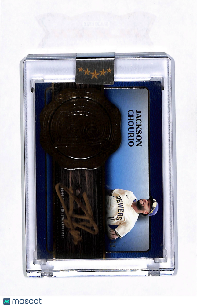 2025 Topps Five Star Golden Graphs Jackson Chourio #GG-JC Auto /20