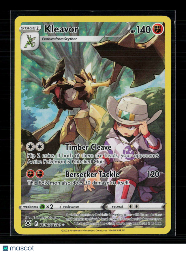 Pokemon 2022 Astral Radiance Kleavor CHR #TG08/TG30