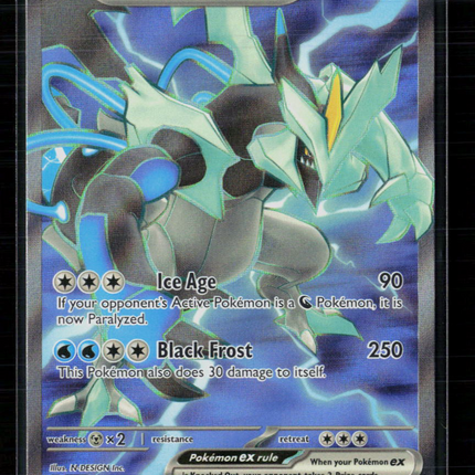 Pokemon 2024 Surging Sparks Black Kyurem EX SAR #218/191