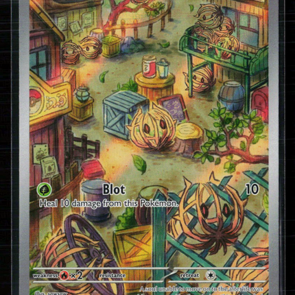 Pokemon 2023 Paldea Evolved Bramblin #198/193