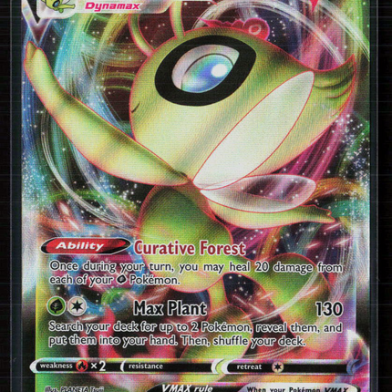 Pokemon 2021 Chilling Reign Celebi VMAX #8/198