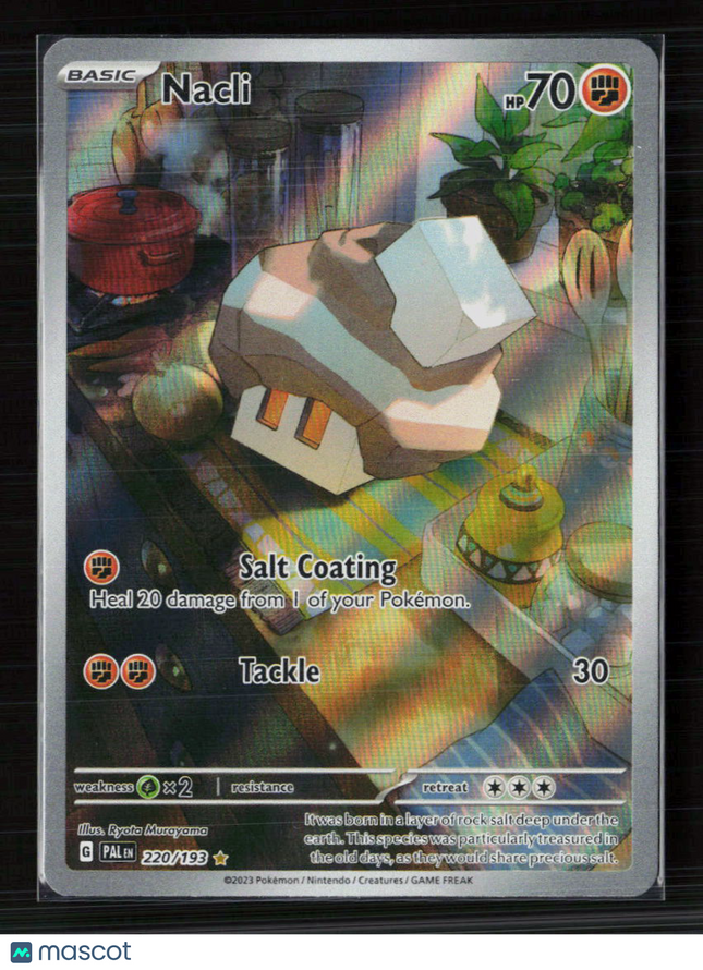 Pokemon 2023 Paldea Evolved Nacli #220/193
