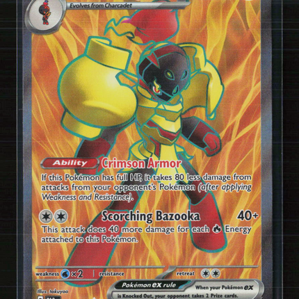 Pokemon 2023 Paradox Rift Armarouge EX FA #218/182