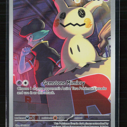 Pokemon 2026 Mega Evolution – Ascended Heroes Team Rocket's Mimikyu #238/217