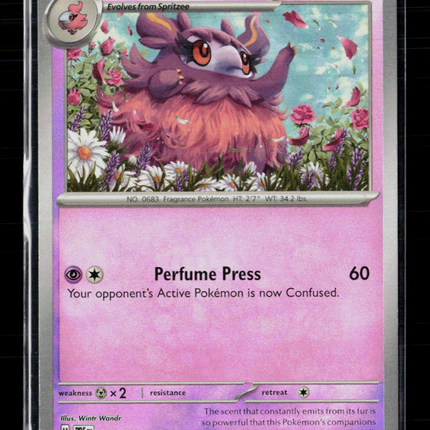 Pokemon 2025 Scarlet & Violet Journey Together Aromatisse #39/131 Masterball