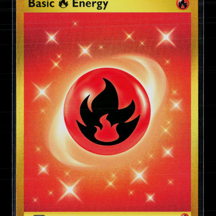 Pokemon 2023 Obsidian Flames Basic Fire Energy HR #230/197