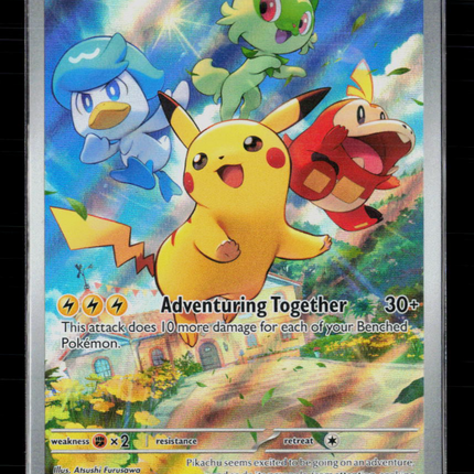 Pokemon 2023 Journey Together Pikachu #SVP EN 027