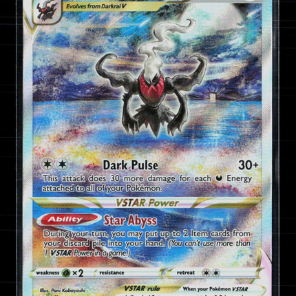 Pokemon 2023 Crown Zenith Darkrai VSTAR SAR #GG50/GG70