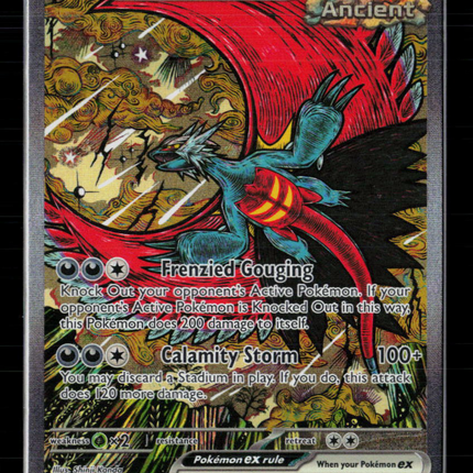 Pokemon 2025 Scarlet & Violet White Flare Roaring Moon EX SAR #162/131