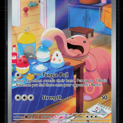 Pokemon 2024 Temporal Forces Lickitung #180/162