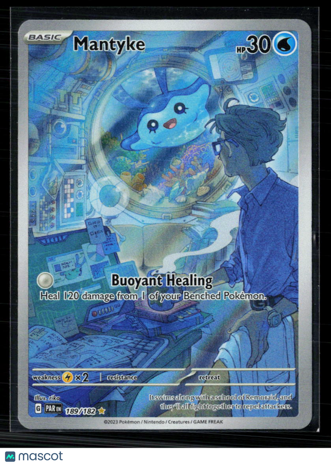 Pokemon 2023 Paradox Rift Mantyke #189/182