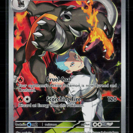 Pokemon 2025 Destined Rivals Team Rocket's Houndoom #191/182