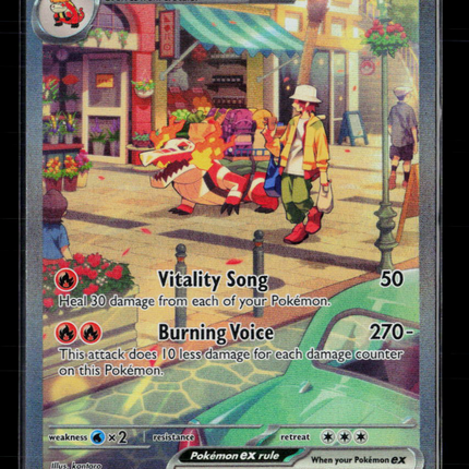 Pokemon 2023 Paldea Evolved Skeledirge EX SAR #258/193