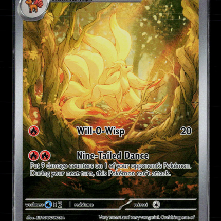 Pokemon 2023 Obsidian Flames Ninetales #199/197
