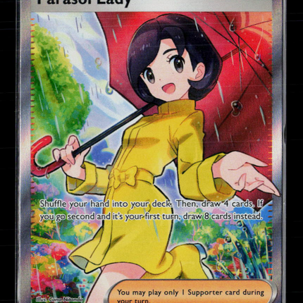 Pokemon 2023 Paradox Rift Parasol Lady FA #238/182