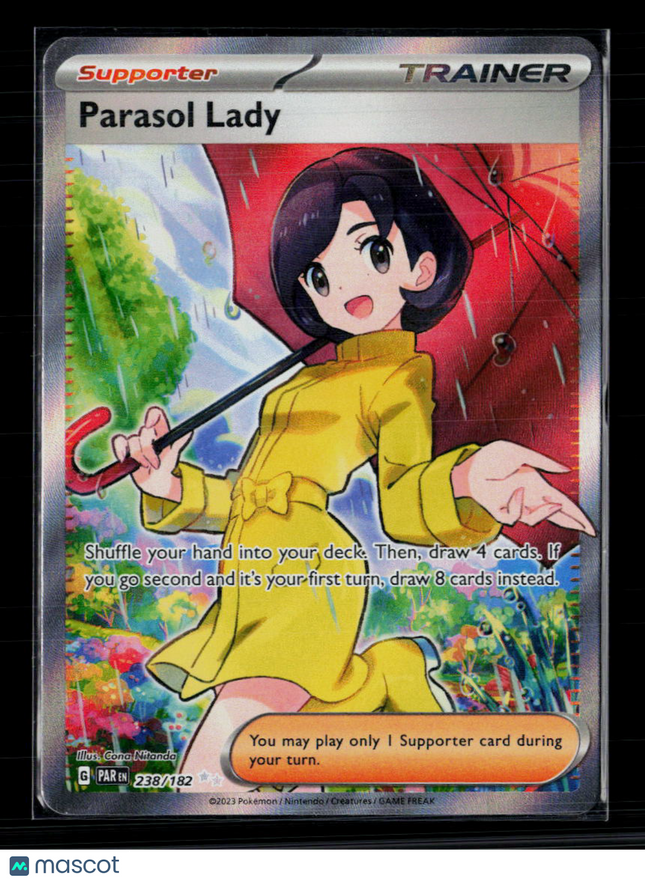 Pokemon 2023 Paradox Rift Parasol Lady FA #238/182