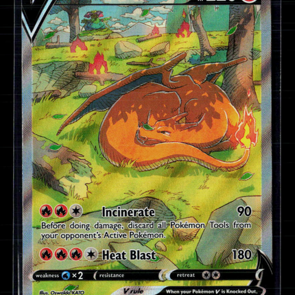 Pokemon 2022 Sword & Shield Charizard V FA #SWSH260