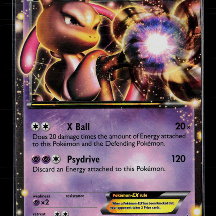 Pokemon 2012 Black & White Mewtwo EX #BW45