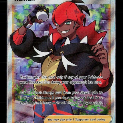 Pokemon 2021 Evolving Skies Raihan SR FA #202/203