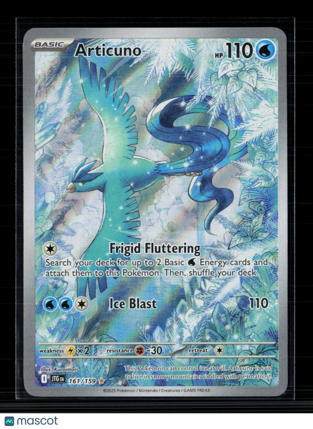 Pokemon 2025 Journey Together Articuno #161/159