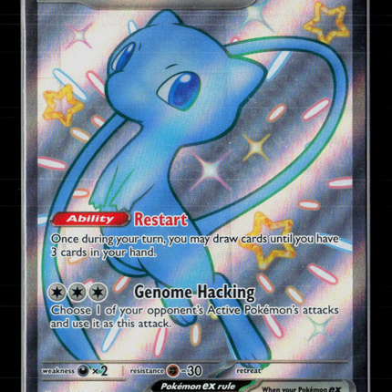 Pokemon 2024 Paldean Fates Mew EX SAR #216/91