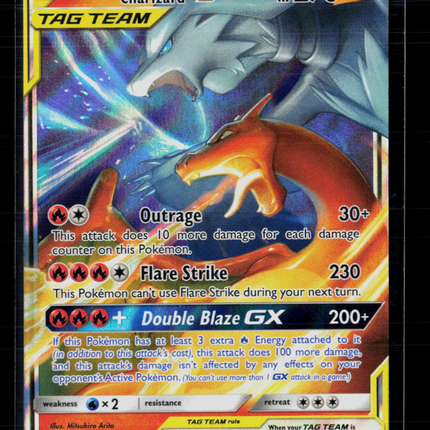 Pokemon 2019 Unbroken Bonds Reshiram & Charizard GX #20/214