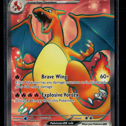 Pokemon 2023 Scarlet & Violet 151 Charizard EX FA #183/165