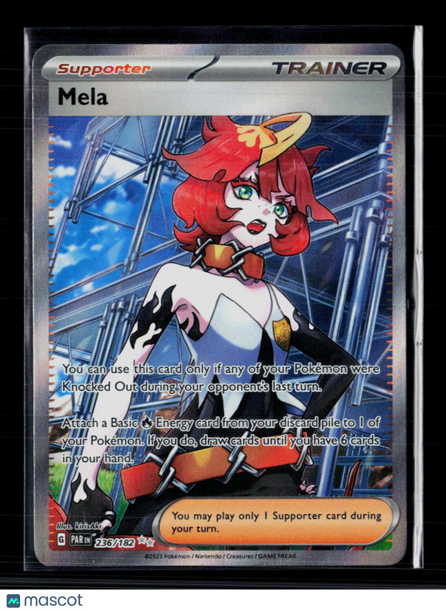 Pokemon 2023 Paradox Rift Mela SAR #236/182