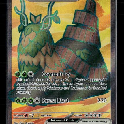 Pokemon 2023 Paldea Evolved Wo-Chien EX SAR #232/193