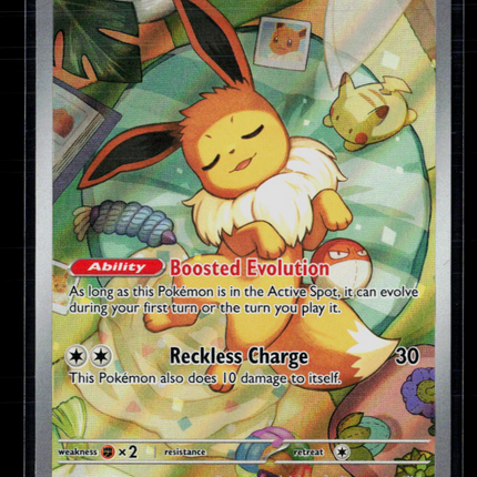 Pokemon 2025 Prismatic Evolutions Eevee #SVP EN 173