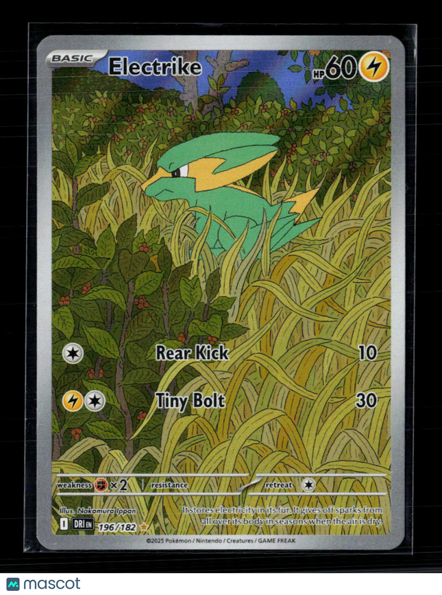 Pokemon 2025 Destined Rivals Electrike #196/182