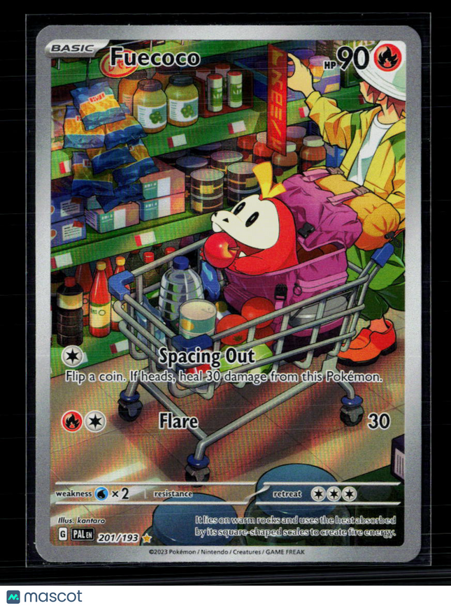 Pokemon 2023 Paldea Evolved Fuecoco #201/193