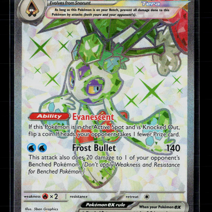 Pokemon 2023 Paradox Rift Froslass EX UR FA #217/182