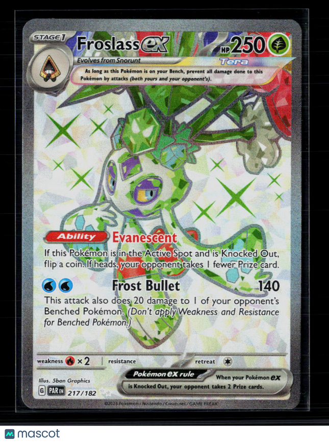 Pokemon 2023 Paradox Rift Froslass EX UR FA #217/182