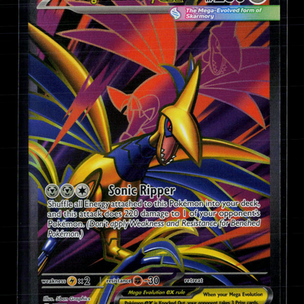 Pokemon 2025 Scarlet & Violet Perfect Order Mega Skarmory EX FA #106/88