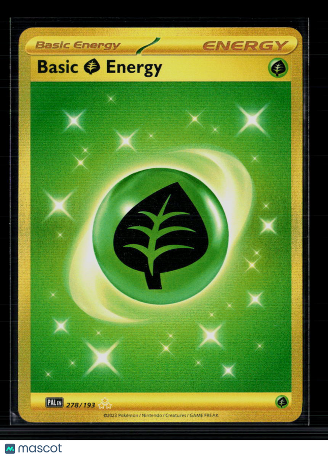 Pokemon 2023 Paldea Evolved Basic Grass Energy HR #278/193